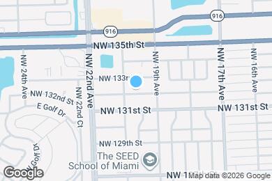 Map image of the property - 2015 NW 132nd St