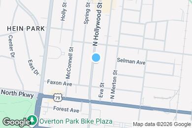 Map image of the property - 650 N Hollywood St