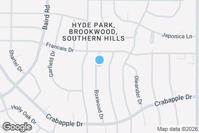 Map image of the property - 9417 Boxwood Dr