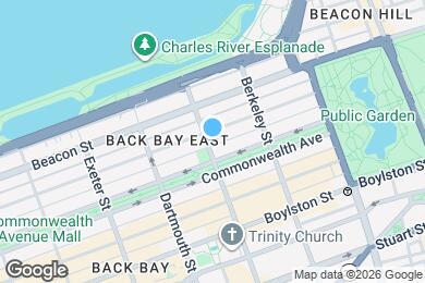 Map image of the property - 265 Clarendon St