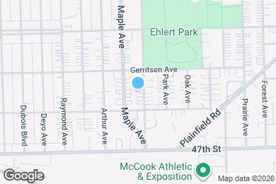 Map image of the property - 4520 Elm Ave