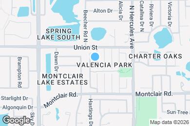 Map image of the property - 2070 Loma Linda Way N