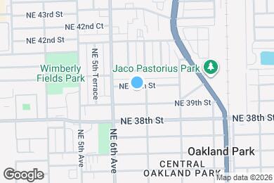 Map image of the property - 754 NE 40th St