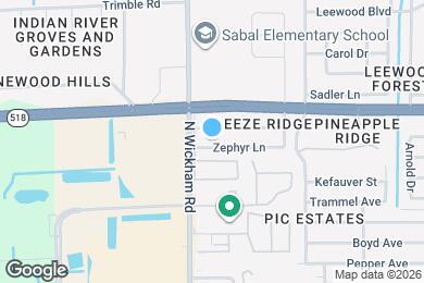 Map image of the property - 2910 Zephyr Ln