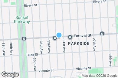 Map image of the property - 2139 Taraval St