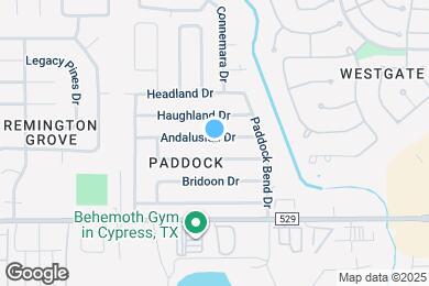 Map image of the property - 18607 Andalusian Dr