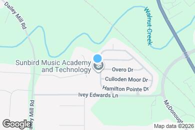 Map image of the property - 203 Hamilton Pointe Dr