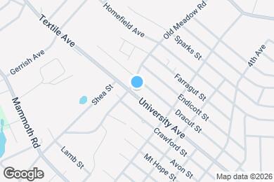 Map image of the property - 379 University Ave