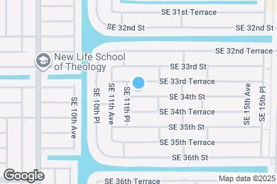 Map image of the property - 1123 SE 34th St