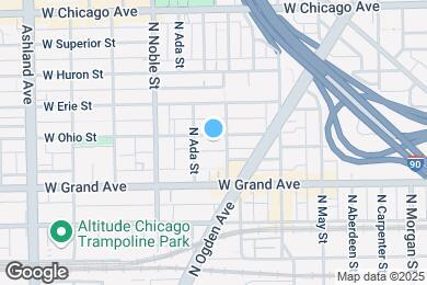 Map image of the property - 1311 W Ohio St