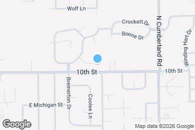 Map image of the property - 11419 Watts Bar Ct