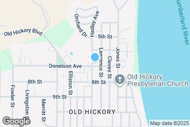 Map image of the property - 611 Hadley Ave