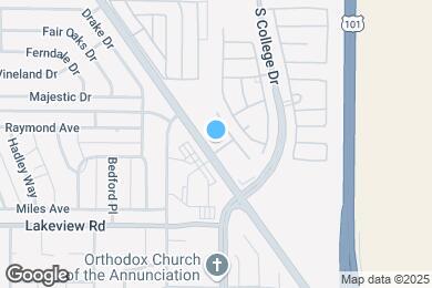 Map image of the property - 3420 Santa Maria Way