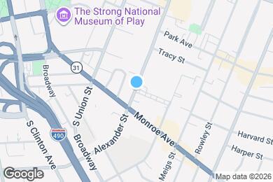 Map image of the property - 340 Monroe Ave