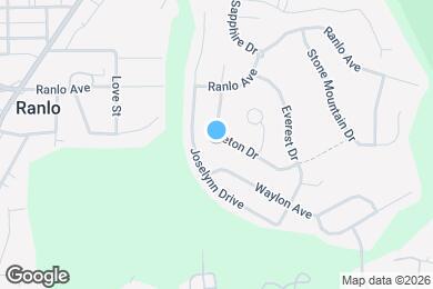 Map image of the property - 3056 Teton Dr