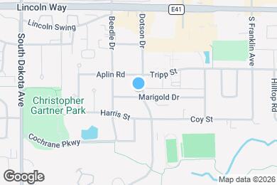 Map image of the property - 4003 Marigold Dr
