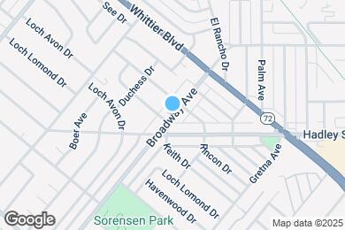 Map image of the property - 6519 Broadway Ave