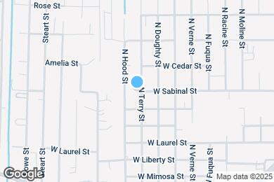 Map image of the property - 901 N Terry St