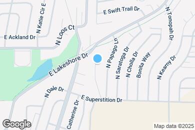 Map image of the property - 4161 N Bitter Well Dr