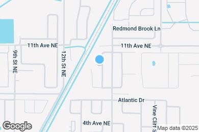 Map image of the property - 1428 Delano Trent St