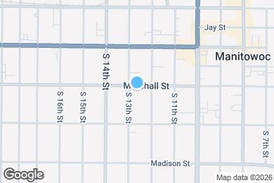 Map image of the property - 1215 Marshall St