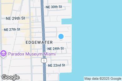 Map image of the property - 471 NE 25th St
