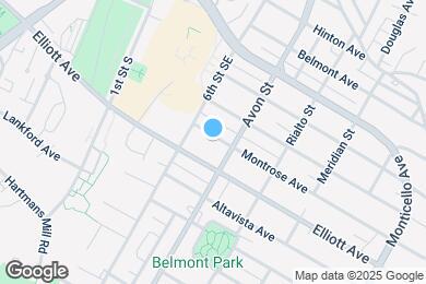 Map image of the property - 610 Montrose Avenue Apt B
