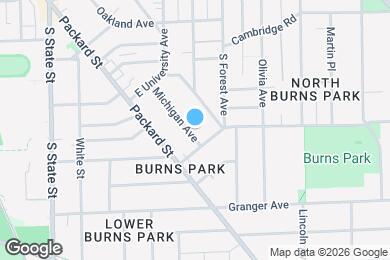 Map image of the property - 1133 Michigan Ave