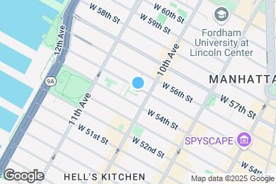 Map image of the property - 504 W 55th St
