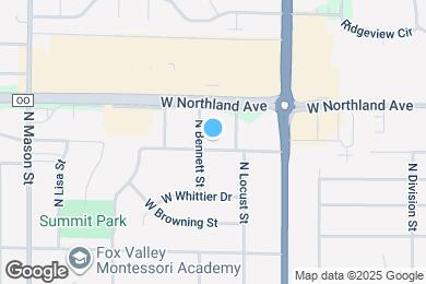 Map image of the property - 826 W Weiland Ave