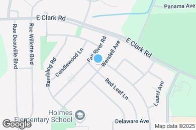 Map image of the property - 1321 Wendell Ave