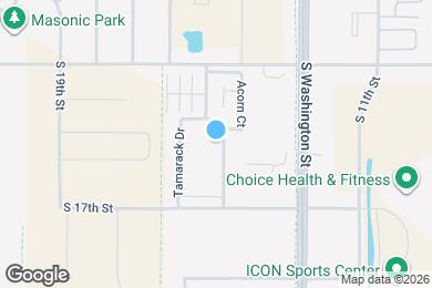 Map image of the property - Cottage Grove Townhomes & Apartments