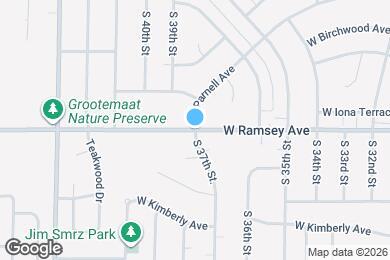 Map image of the property - 5651 S 37th St.