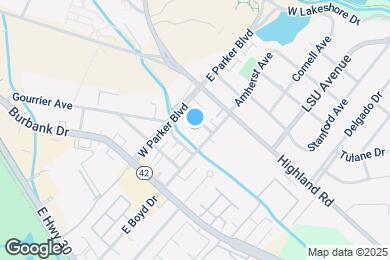 Map image of the property - Park Place Baton Rouge Apartments