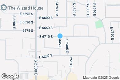Map image of the property - 2759 S 2445 E