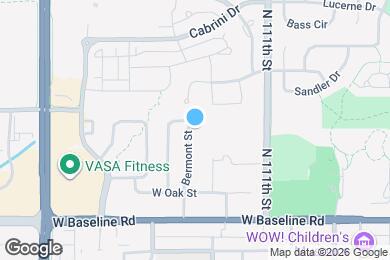 Map image of the property - 508 N Bermont St