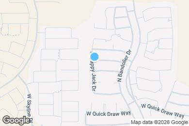 Map image of the property - 2647 W Canyon Way