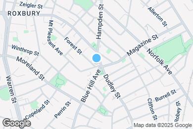 Map image of the property - 409 Dudley St