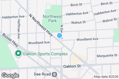 Map image of the property - 1121 N Northwest Hwy