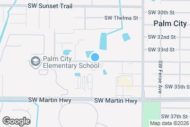 Map image of the property - 3451 SW Loggerhead Ct