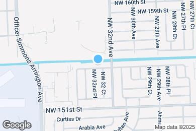 Map image of the property - 3241 NW 154th Terrace