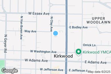 Map image of the property - 444 N Clay Ave