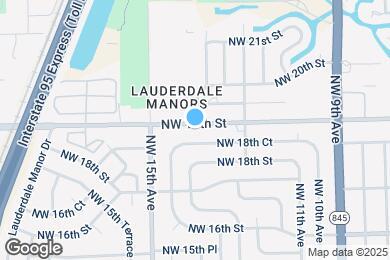Map image of the property - 1402 NW 19th St