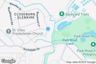 Map image of the property - 2501 Wensley Dr