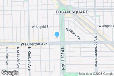 Map image of the property - 2414 N Kedzie Blvd