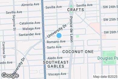 Map image of the property - 3231 Salzedo St