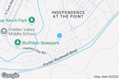Map image of the property - 1018 W Cyan Valley Way
