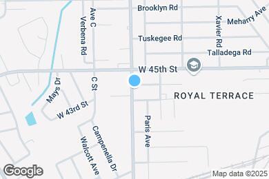 Map image of the property - 2268 W 44th St