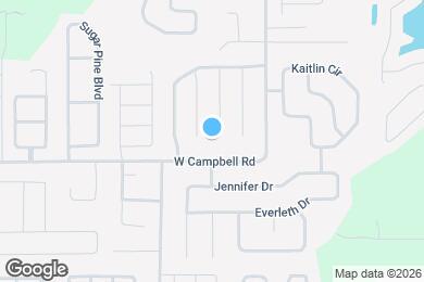 Map image of the property - 7912 Apache Ln