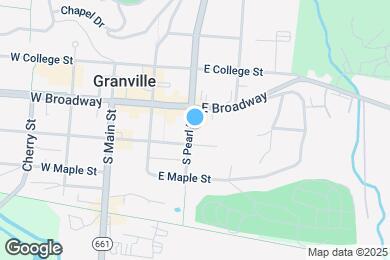 Map image of the property - 124 S Pearl St